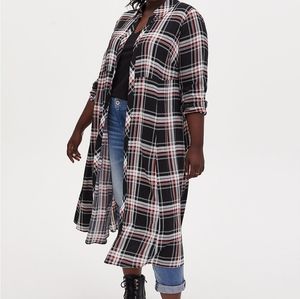 Torrid 3X long sleeve Kimono